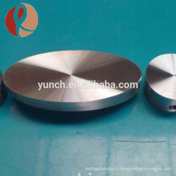 Baoji fabricants faible prix Gr2 titane pur disque de forge / bloc